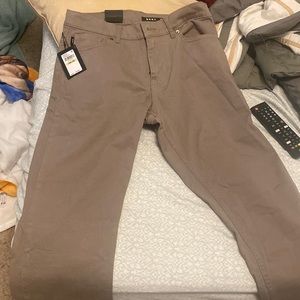 Stretch Straight Pants